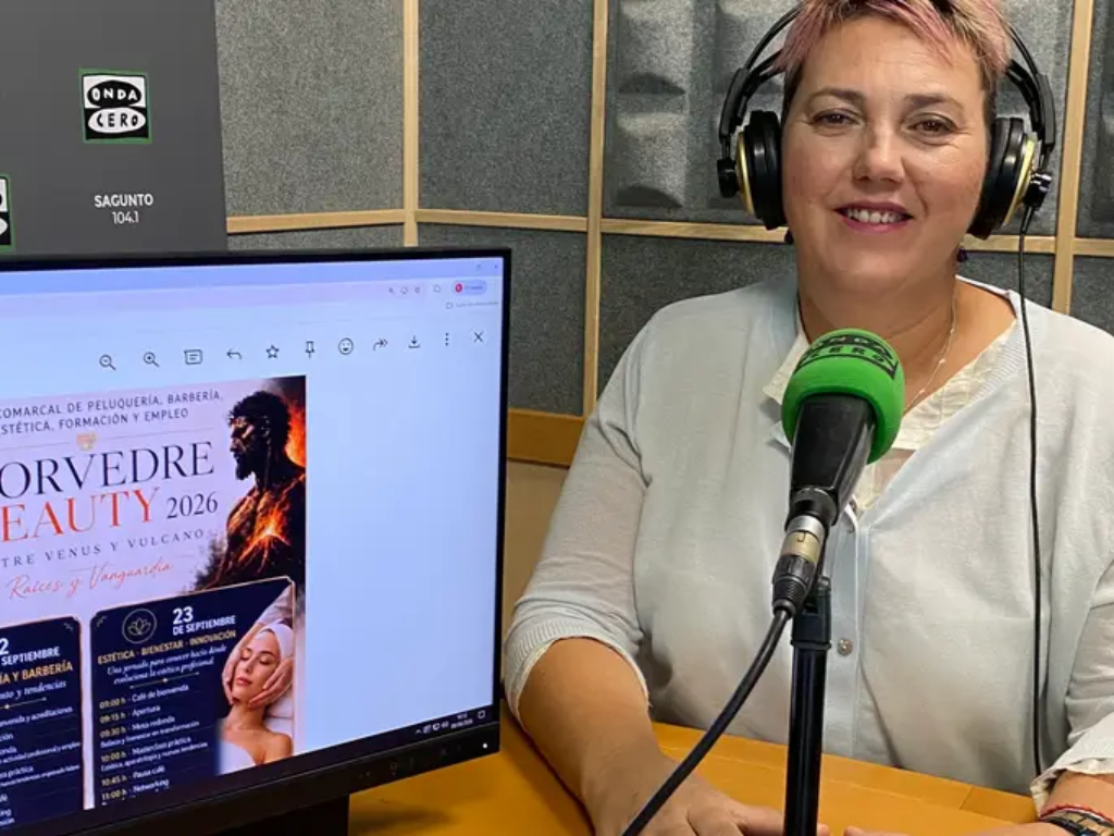 Noticia: Morvedre Beauty 2026 llega a Onda Cero Sagunto